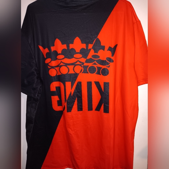 New Gorglitter mens graphics Tee shirt King and crown - Picture 4 of 5